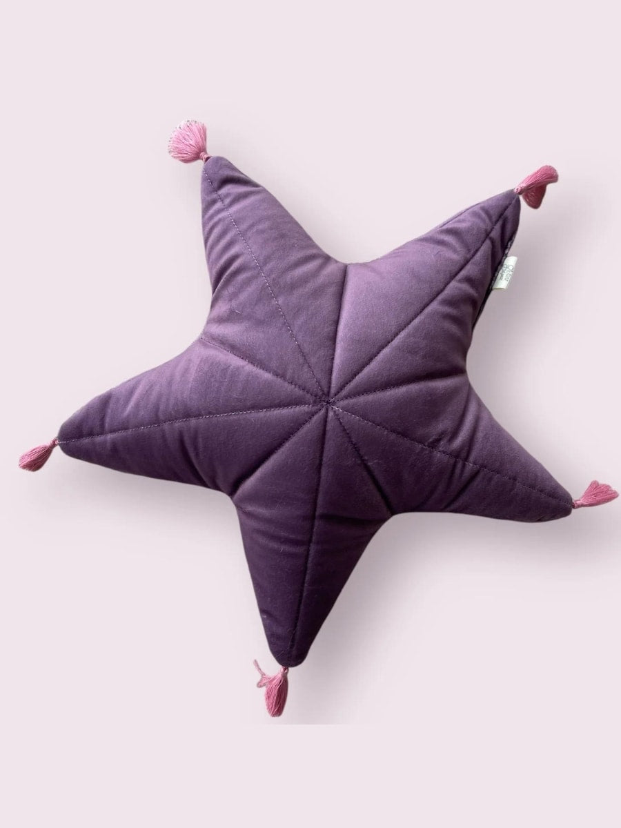 Cojín Estrella de Mar Morado