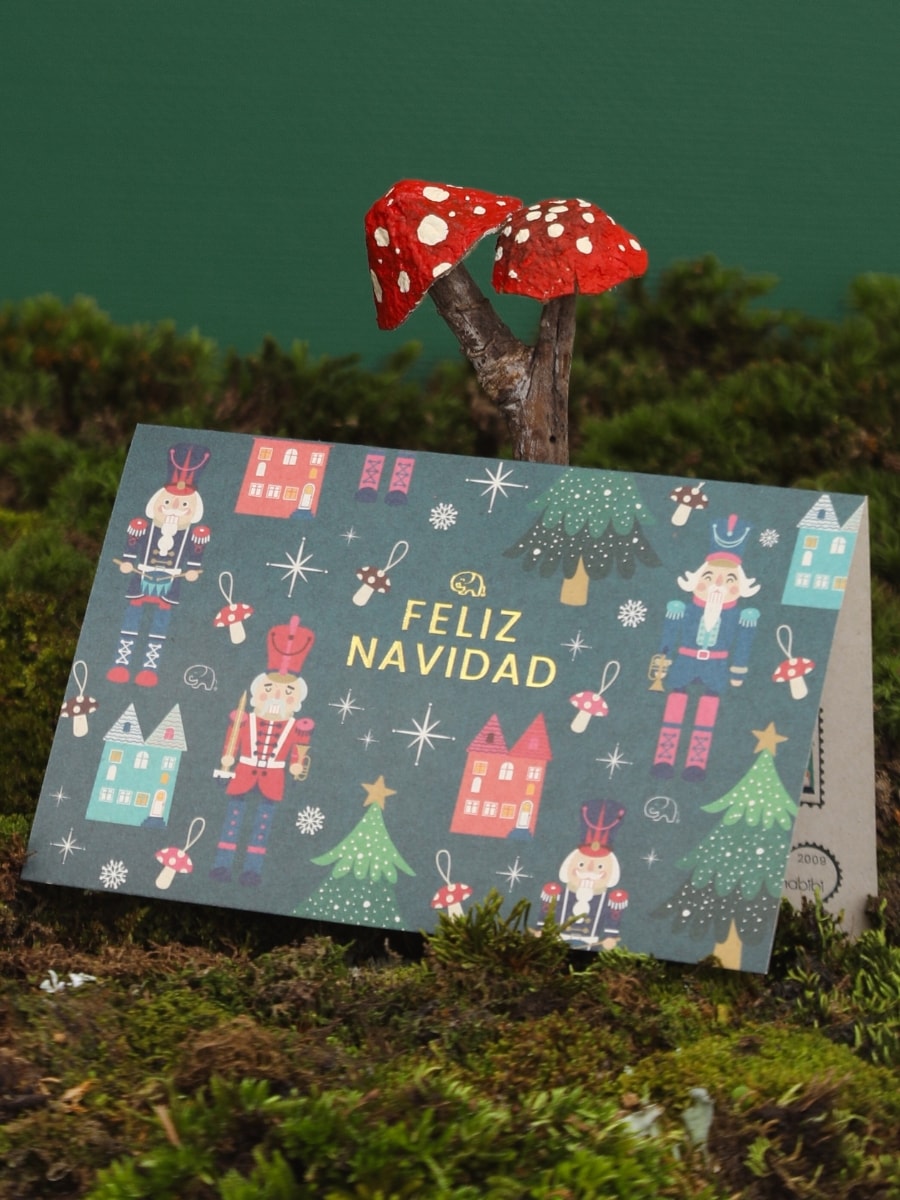 Tarjeta de Regalo Navidad con Semillas